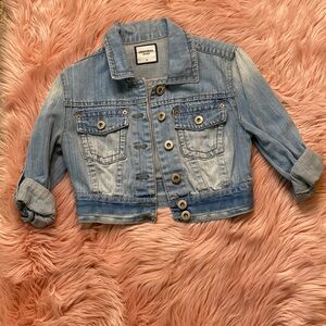 HIGHWAY JEANS DENIM JACKET, Cropped. Size Small